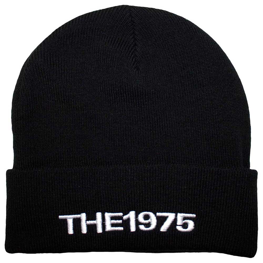 The 1975 Unisex Beanie Hat: Bold Logo (Black)
