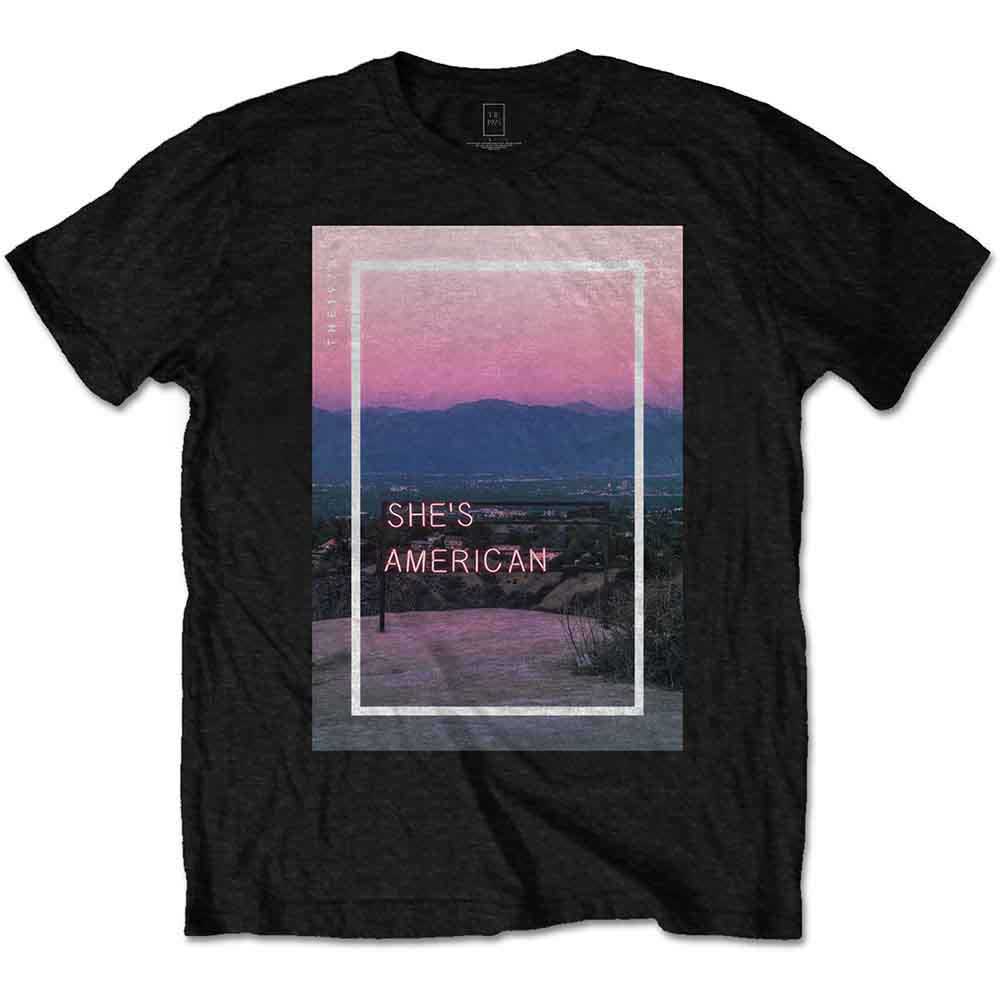 The 1975 Unisex T-Shirt: She's American (Black)