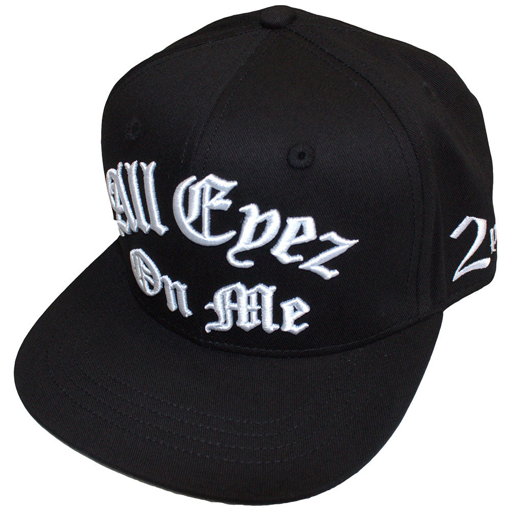 Tupac Unisex Snapback Cap: All Eyez On Me (Black)