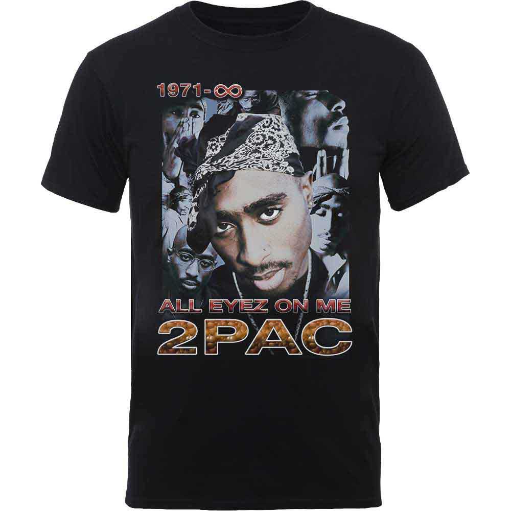 Tupac Unisex T-Shirt: All Eyez 1971 (Black)