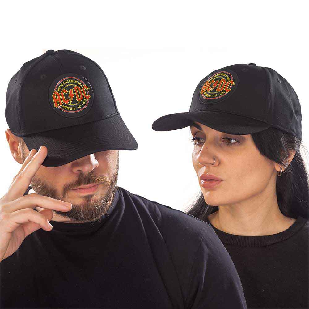 AC/DC Unisex Baseball Cap: Est. 1973 (Black)