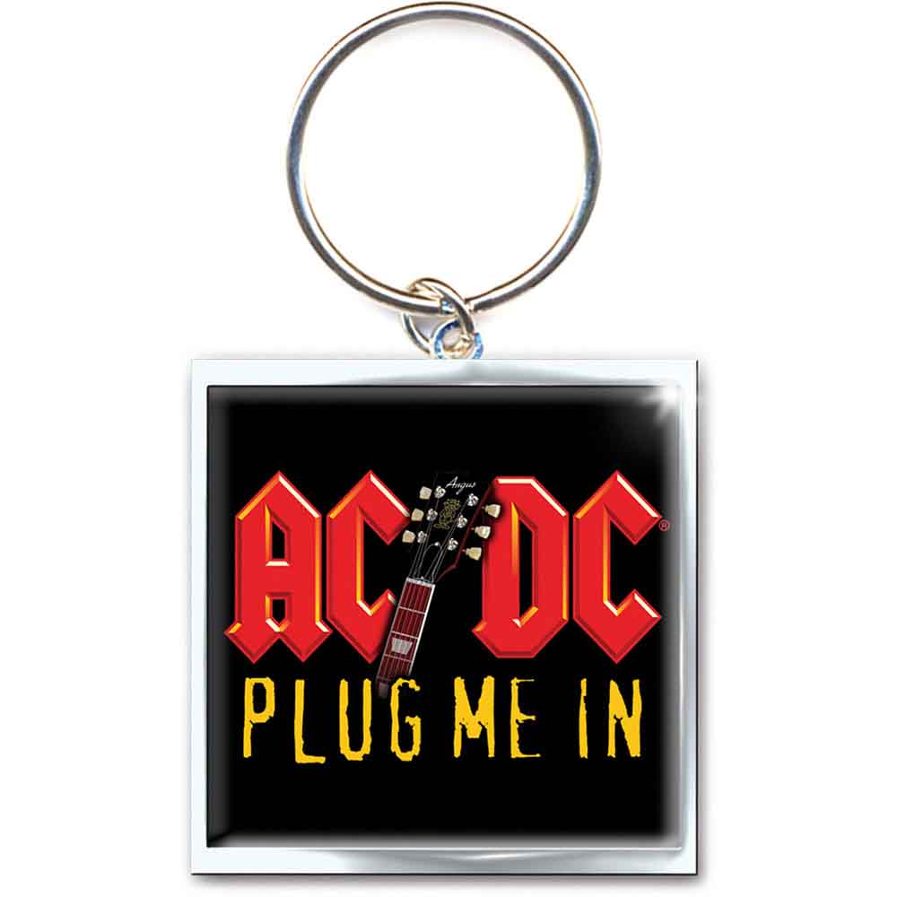 AC/DC Keychain: Plug me in (Photo Print)