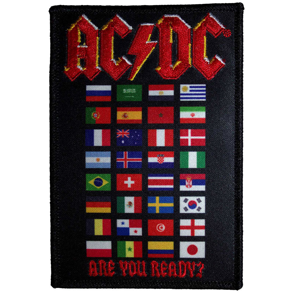 AC/DC Standard Patch: Are You Ready? Flags