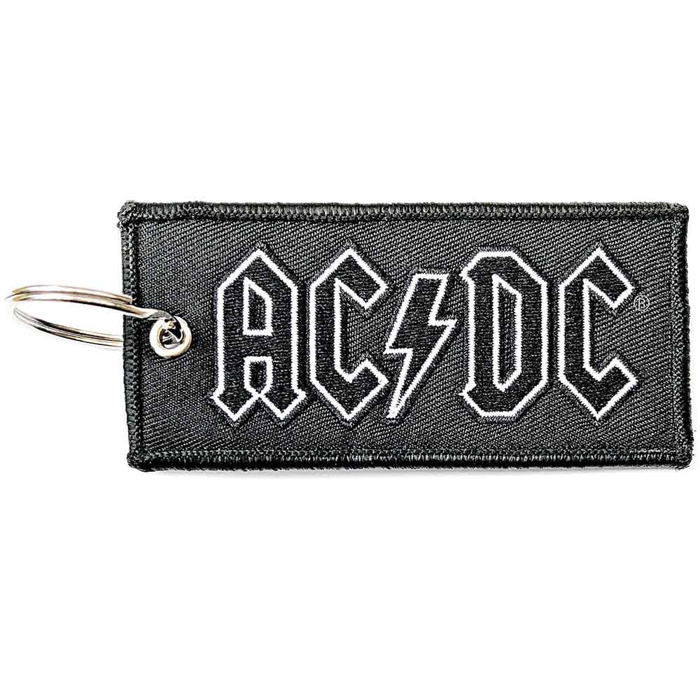 AC/DC Patch Keychain: Logo (Double Sided)