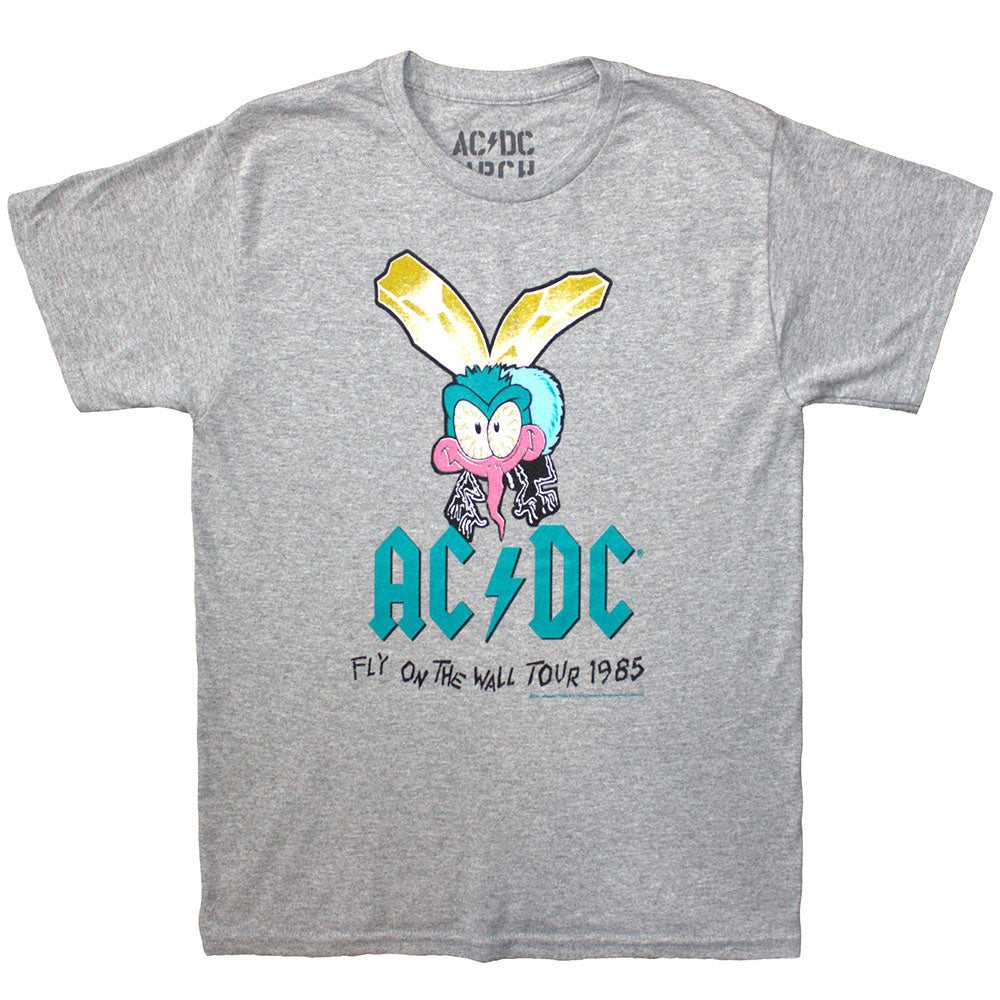 AC/DC Kids T-Shirt: Fly On The Wall Tour '85 (Grey)