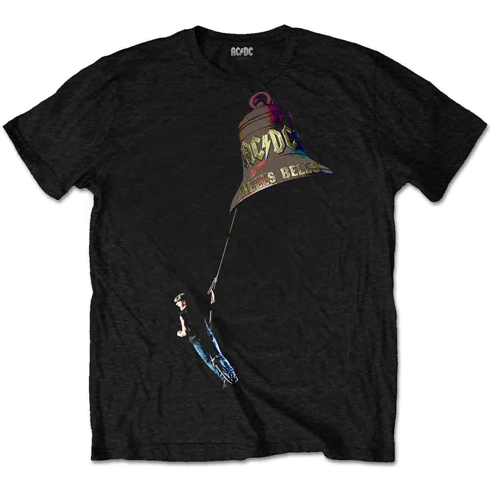 AC/DC Unisex T-Shirt: Bell Swing (Black)