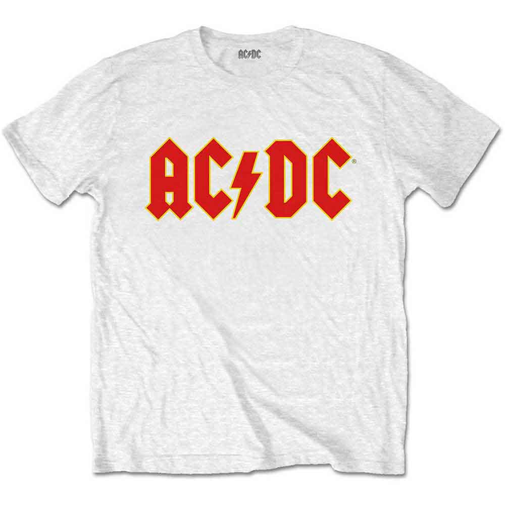 AC/DC Kids Retail Pack T-Shirt: Logo (White)