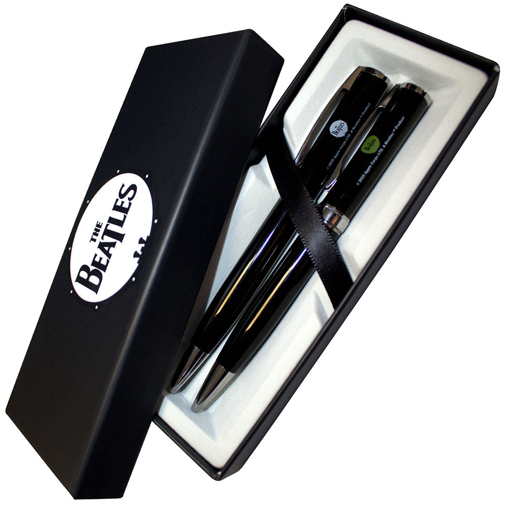 The Beatles Gift Pen: Drum & Apple Logos