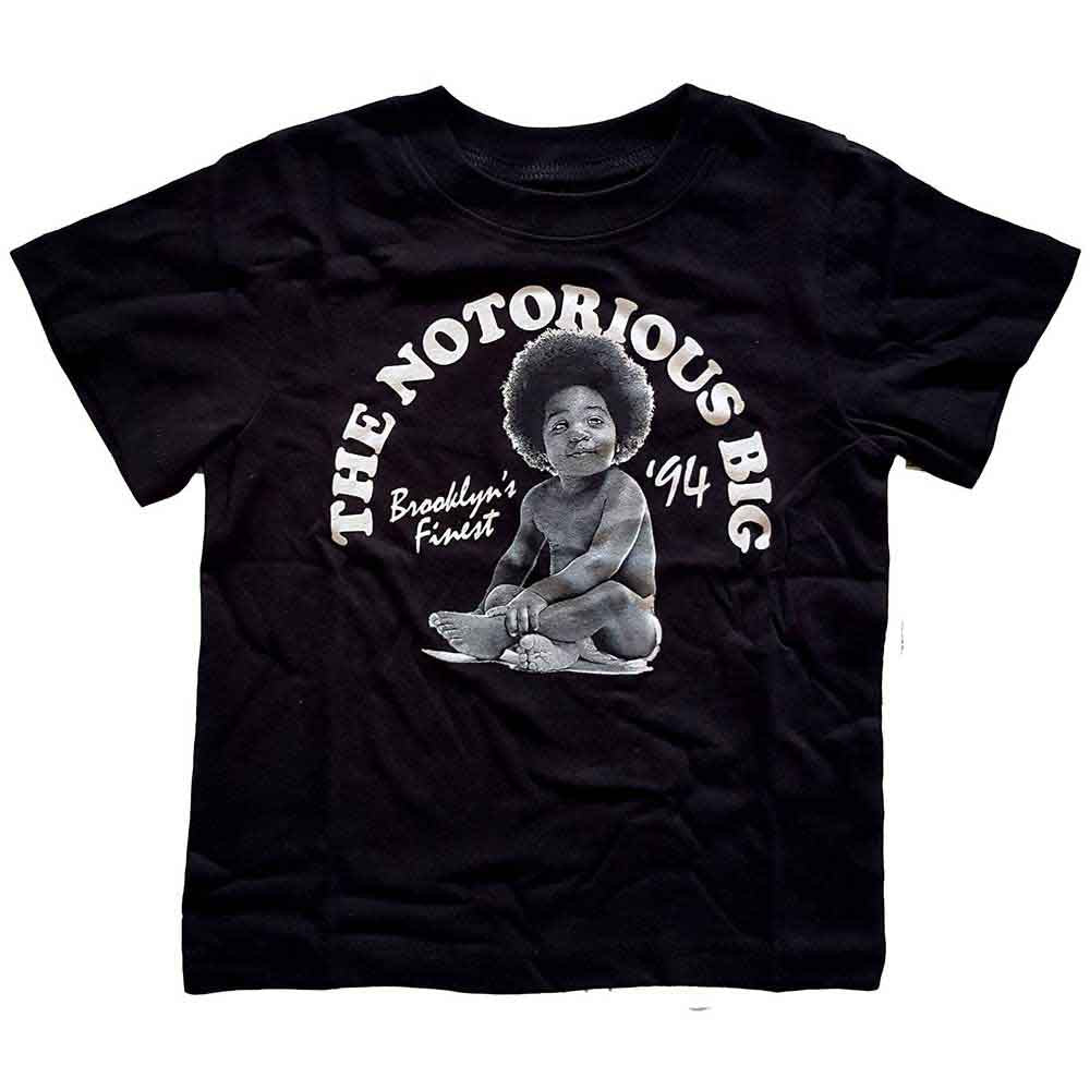 Biggie Smalls Kids Toddler T-Shirt: Baby (Black)