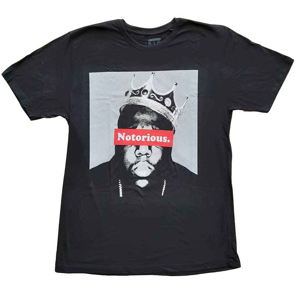 Biggie Smalls Unisex T-Shirt: Notorious (Black)