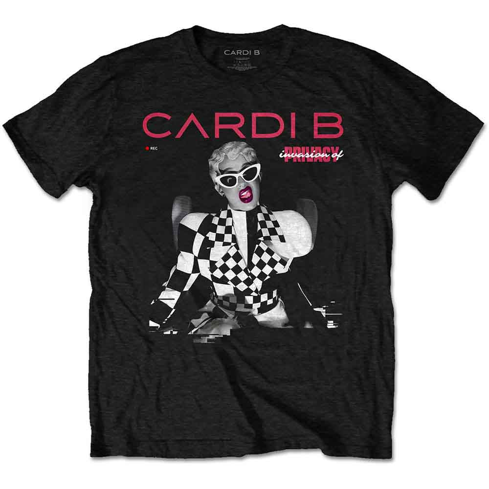 Cardi B Unisex T-Shirt: Transmission (Black)