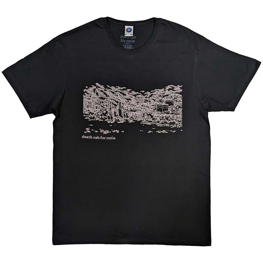 Death Cab for Cutie Unisex T-Shirt: Acoustic (Charcoal Grey)