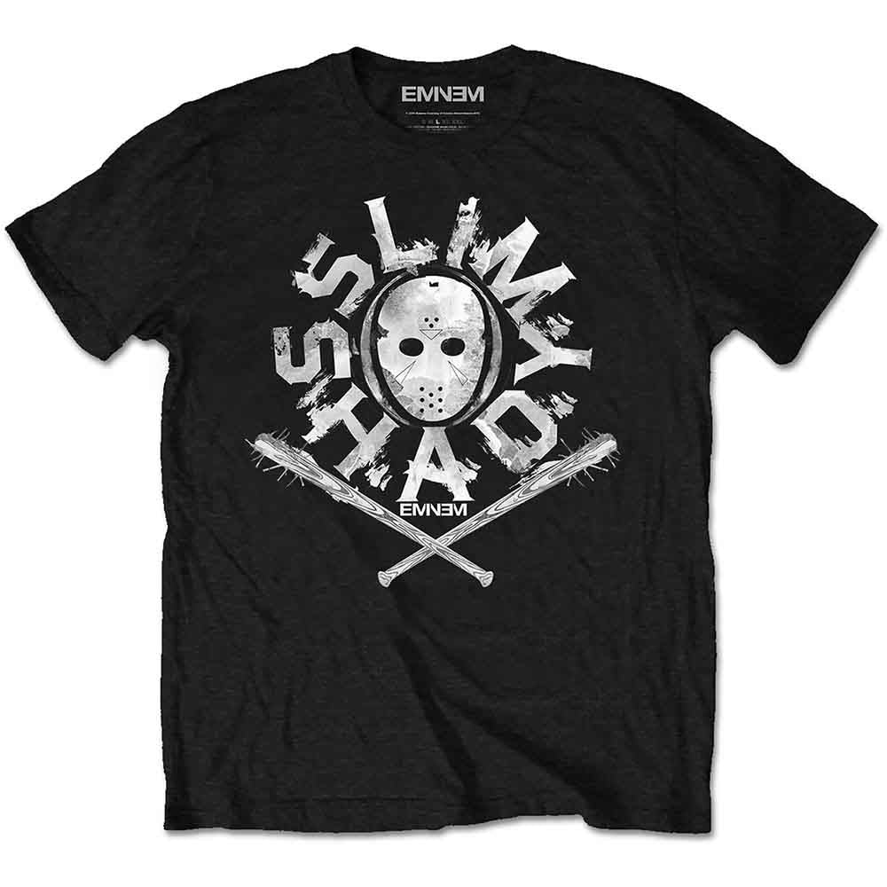 Eminem Unisex T-Shirt: Shady Mask (Black)