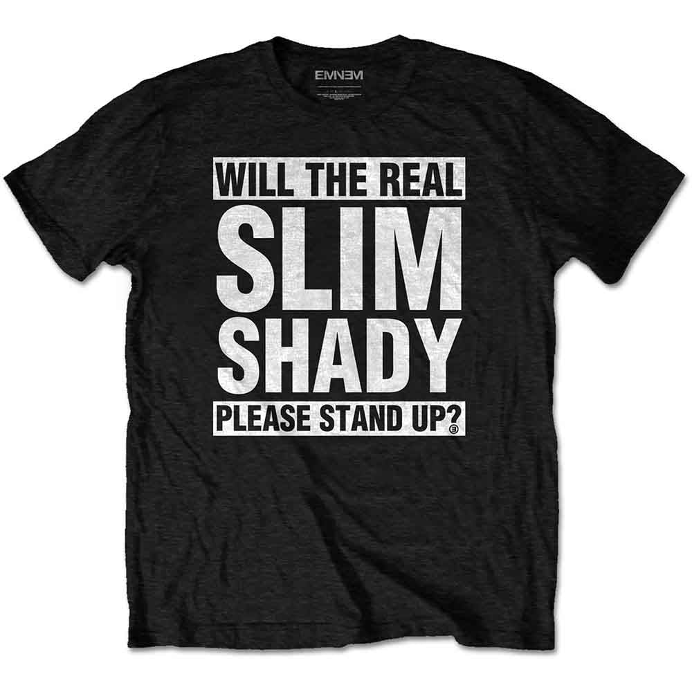 Eminem Unisex T-Shirt: The Real Slim Shady (Black)