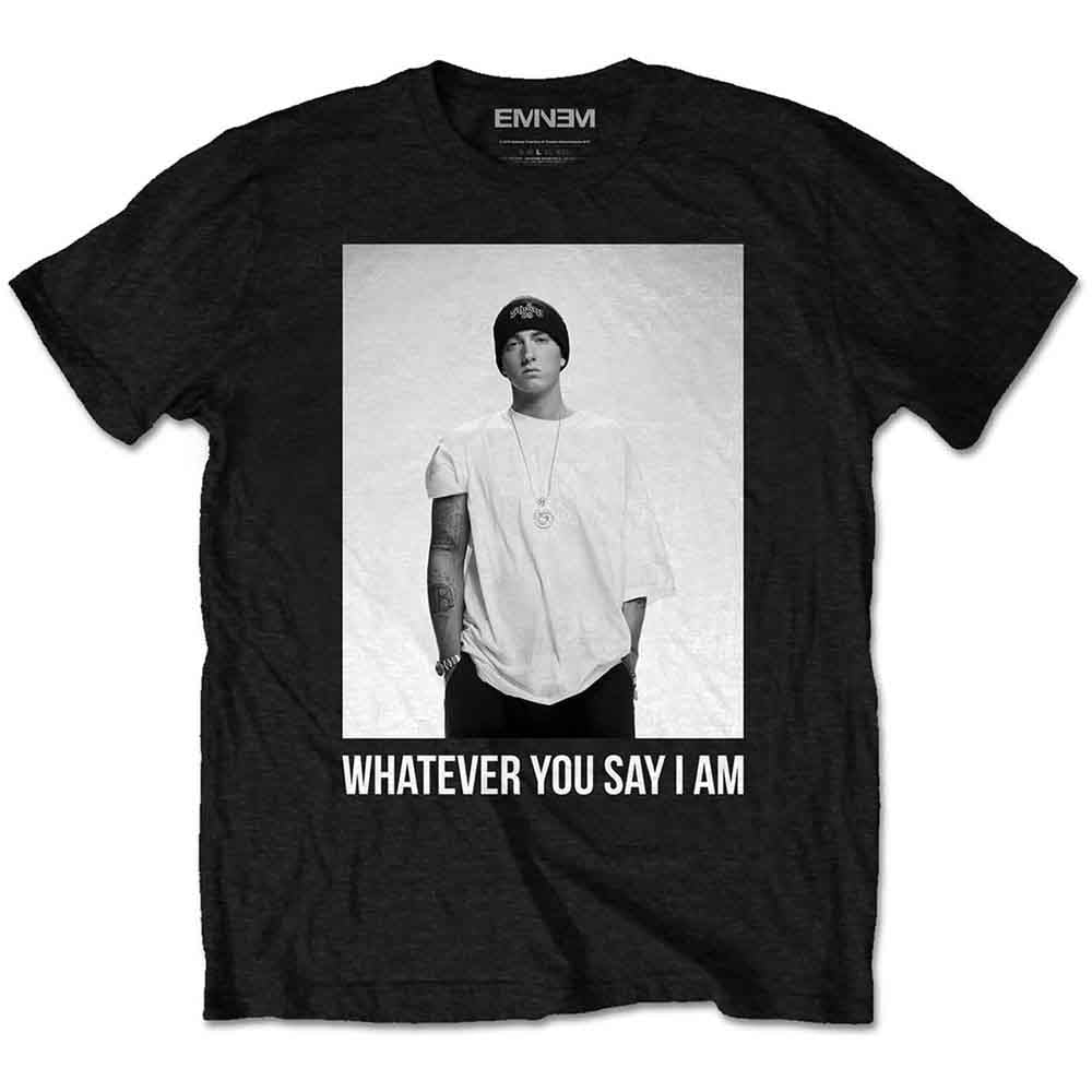 Eminem Unisex T-Shirt: Whatever (Black)
