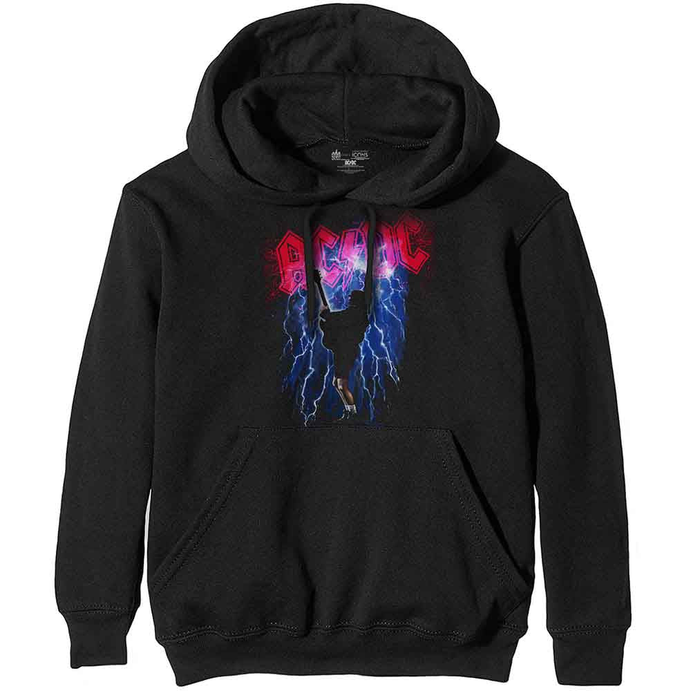 AC/DC Unisex Pullover Hoodie: Thunderstruck (Black)