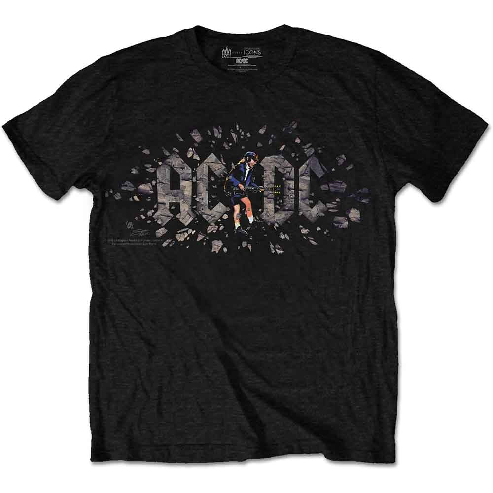 AC/DC Unisex T-Shirt: Those About To Rock (Black)