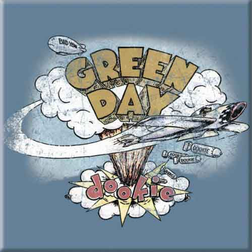 Green Day Fridge Magnet: Dookie