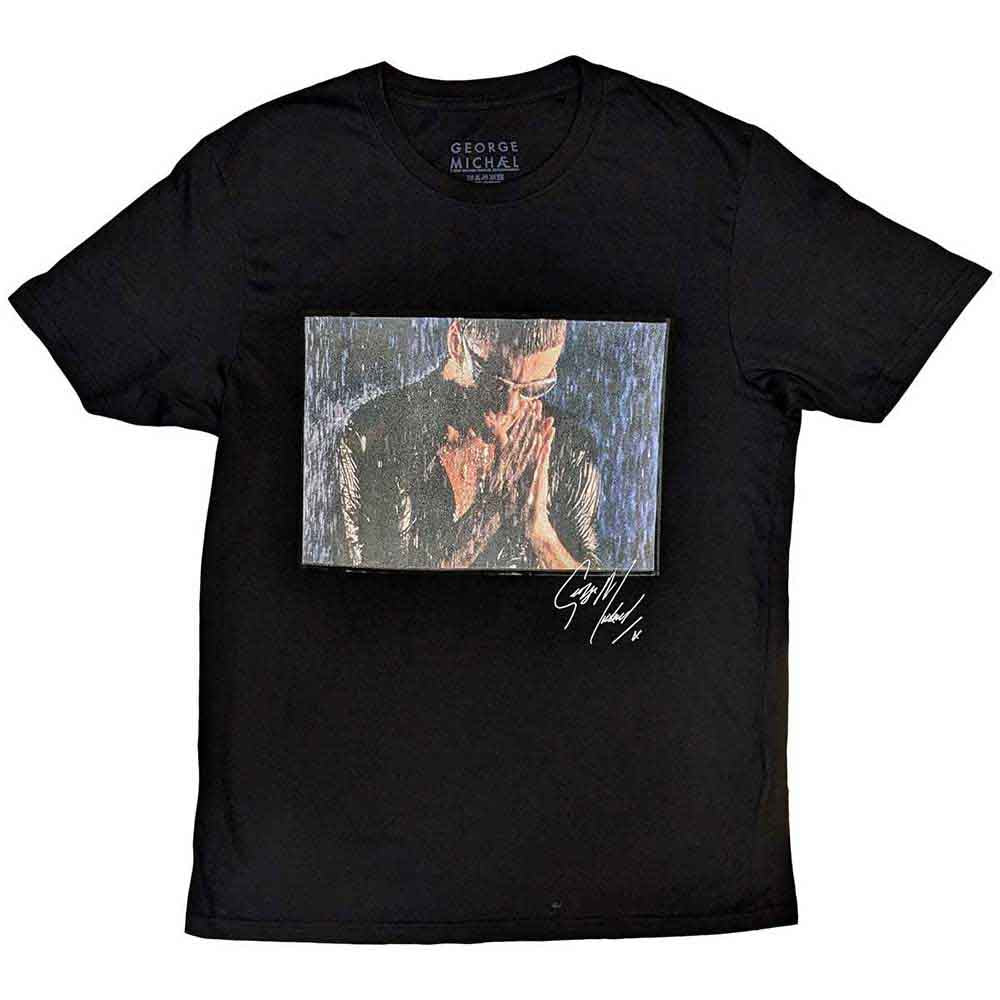 George Michael Unisex T-Shirt: Film Still (Black)