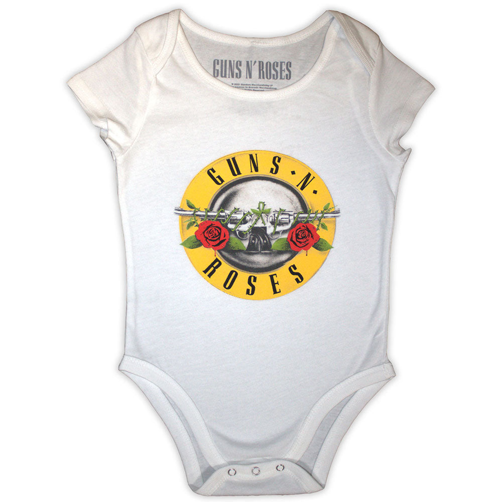 Guns N' Roses Kids Baby Grow: Classic Logo (White)