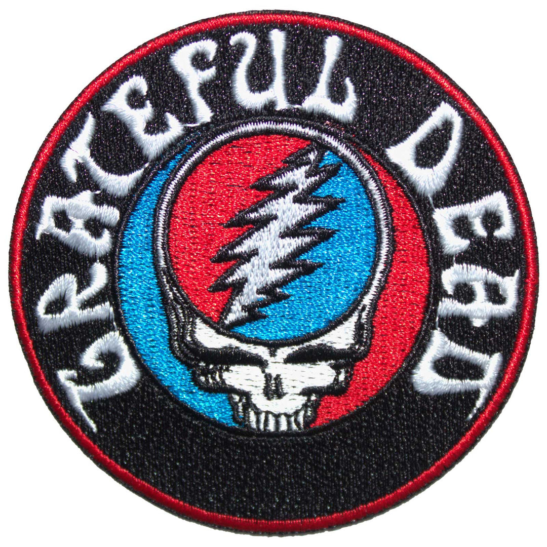 Grateful Dead Standard Patch: Steal Your Face Logo v2