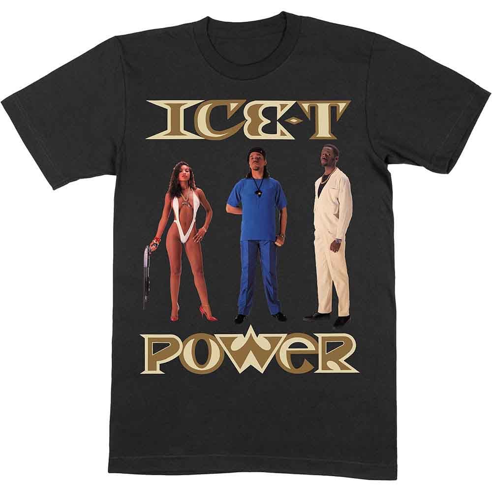 Ice-T Unisex T-Shirt: Power (Black)