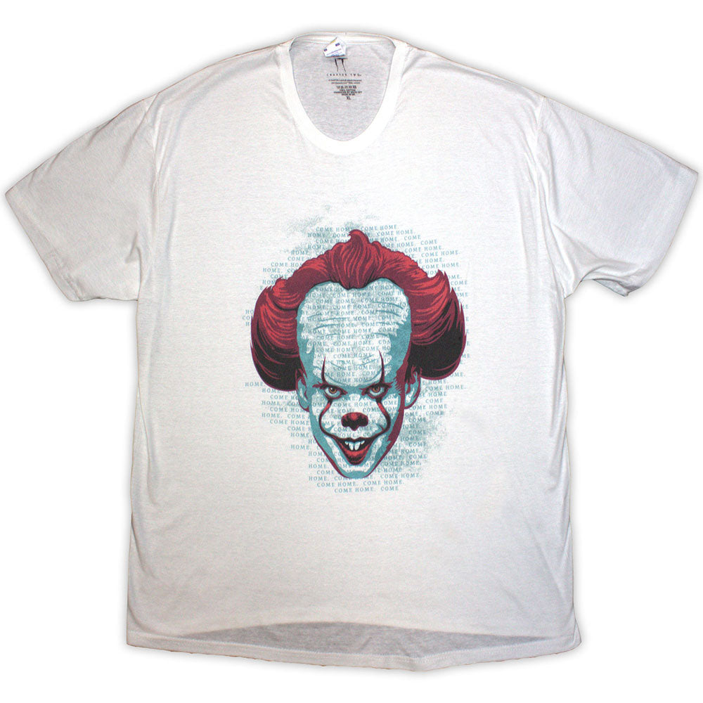 IT Unisex T-Shirt: Pennywise Come Home (White)