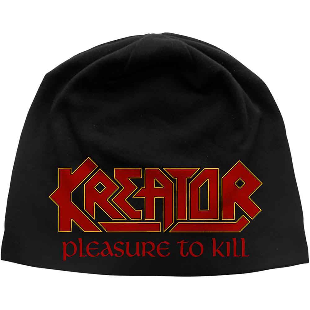 Kreator Unisex Beanie Hat: Pleasure To Kill (Black)