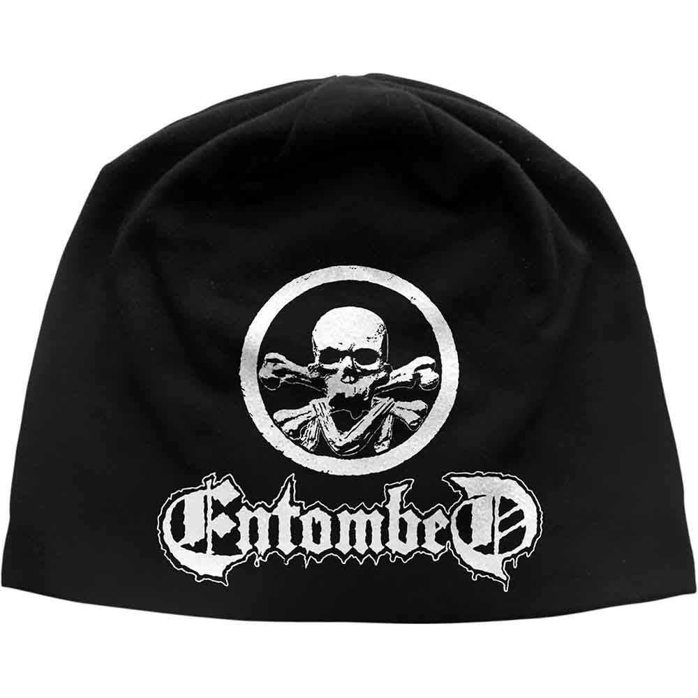 Entombed Unisex Beanie Hat: Skull Logo (Black)