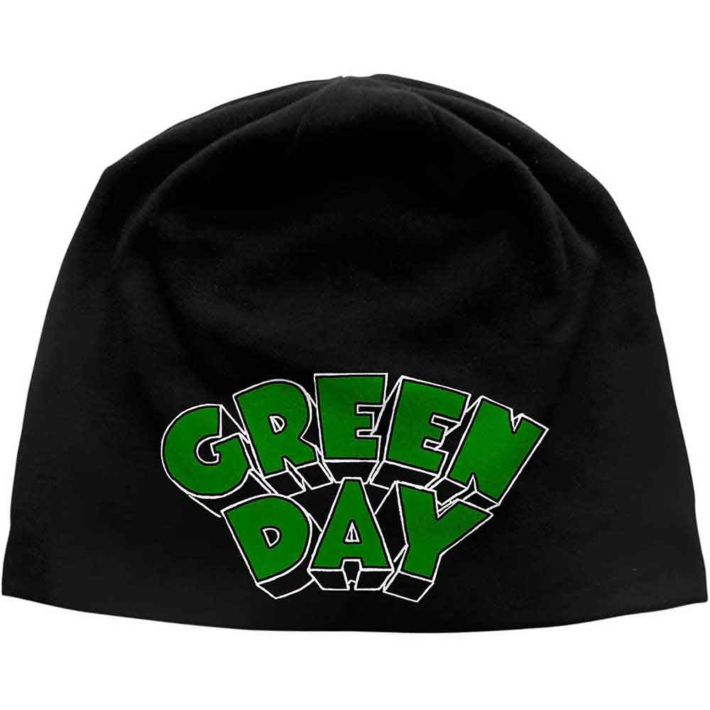 Green Day Unisex Beanie Hat: Dookie Logo (Black)