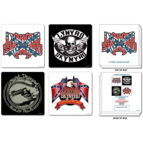 Lynyrd Skynyrd Coaster Set: Mixed