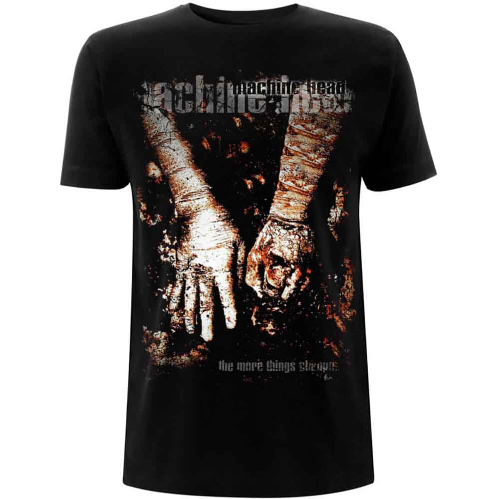 Machine Head Unisex T-Shirt: The More Things Change (Black) (Small)