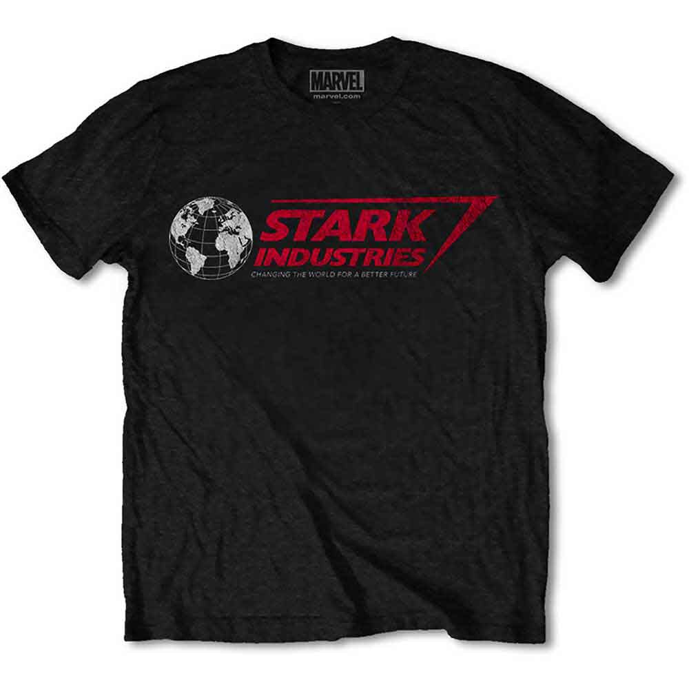Marvel Comics Unisex T-Shirt: Stark Industries (Black)