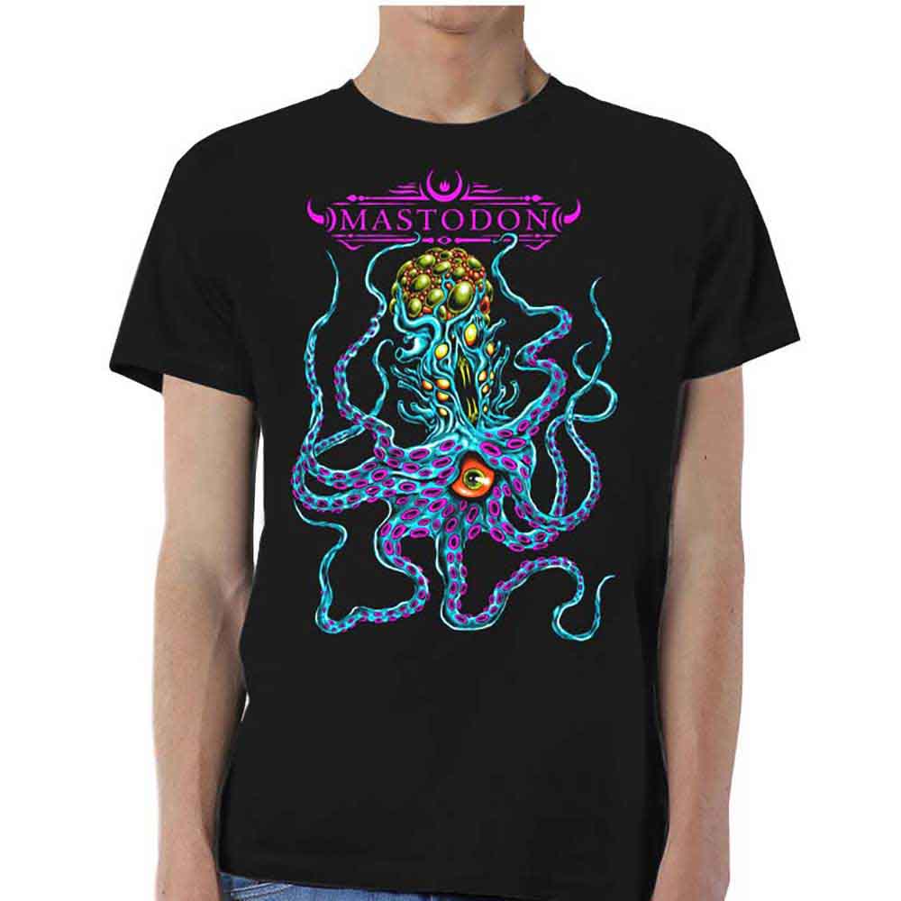 Mastodon Unisex T-Shirt: Octo Freak (Black) (Ex-Tour)