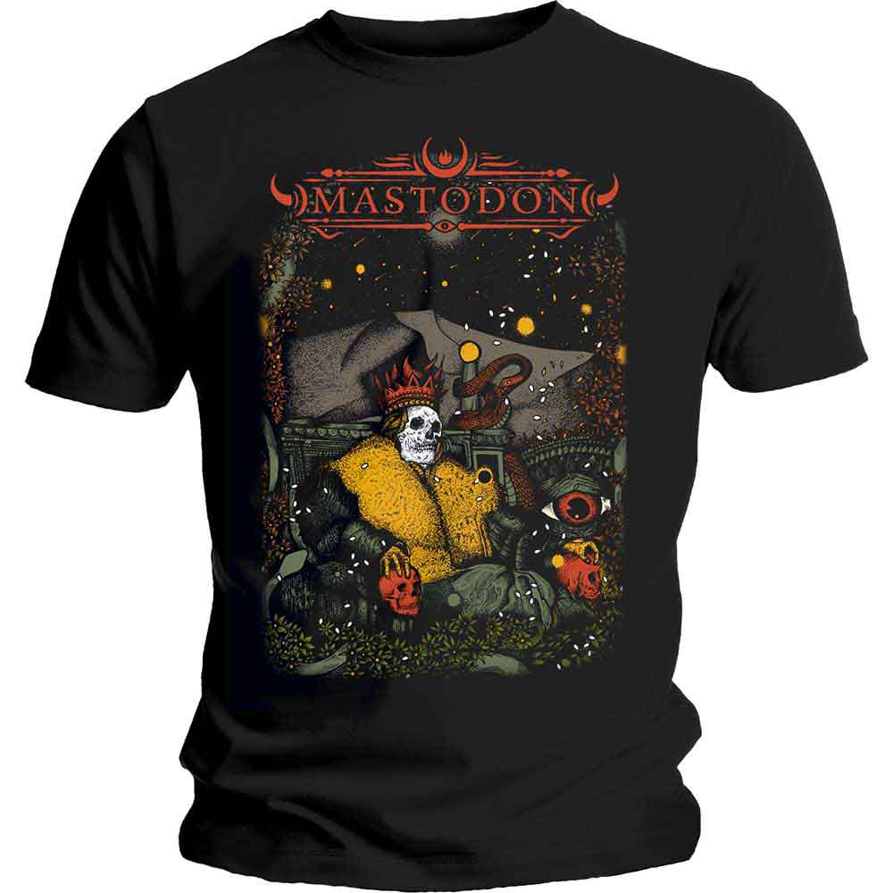Mastodon Unisex T-Shirt: Seated Sovereign (Black)