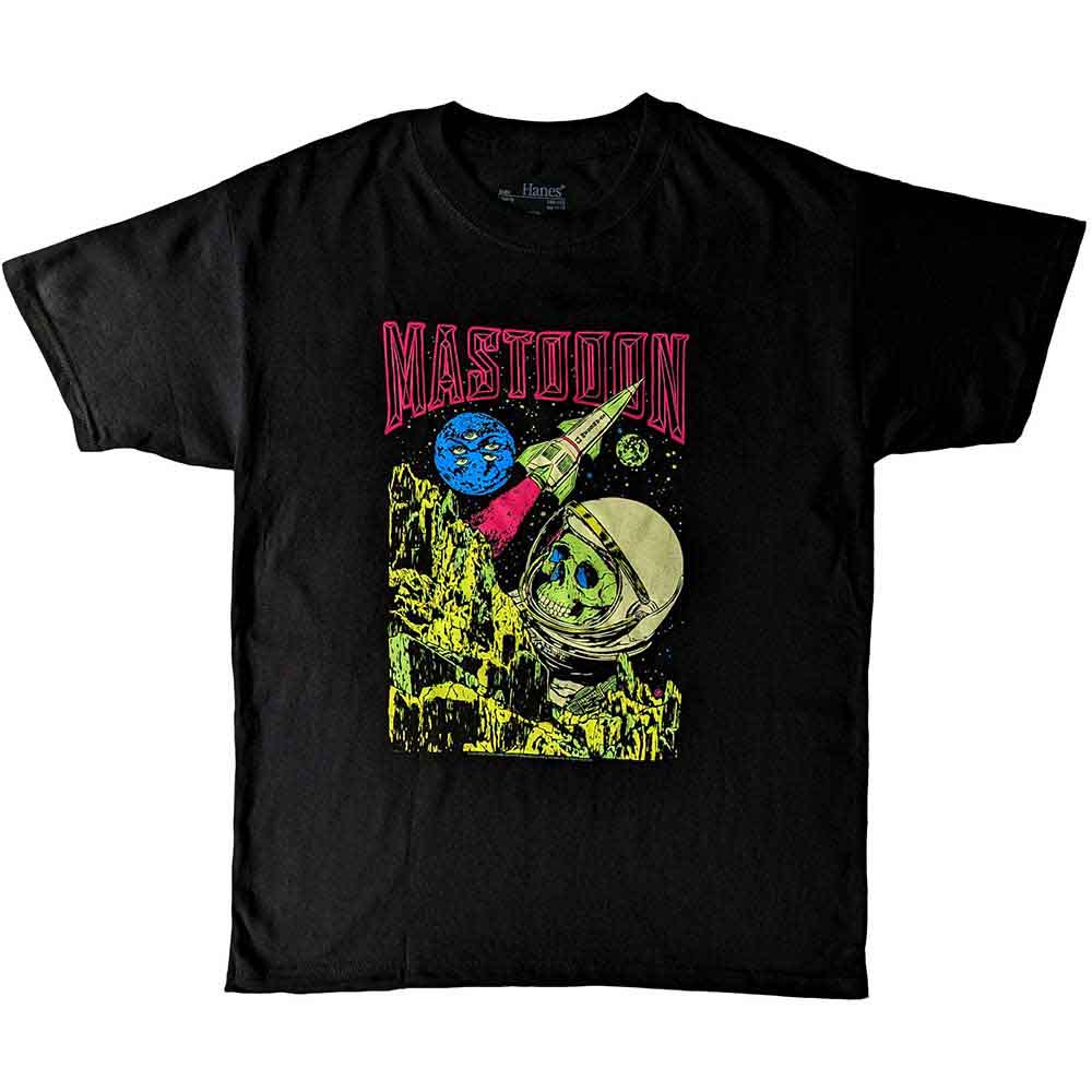 Mastodon Kids T-Shirt: Space Colorization (Black)