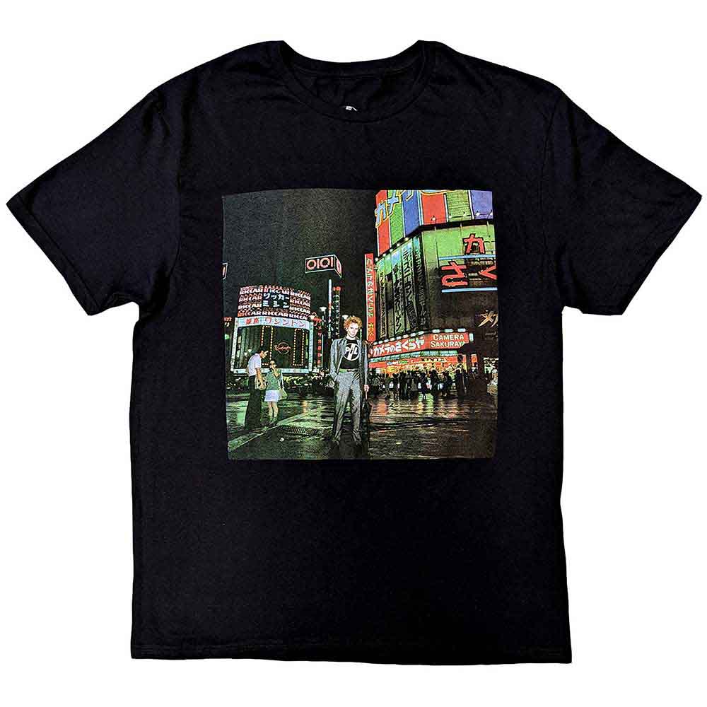 PIL (Public Image Ltd) Unisex T-Shirt: Tokyo (Black)