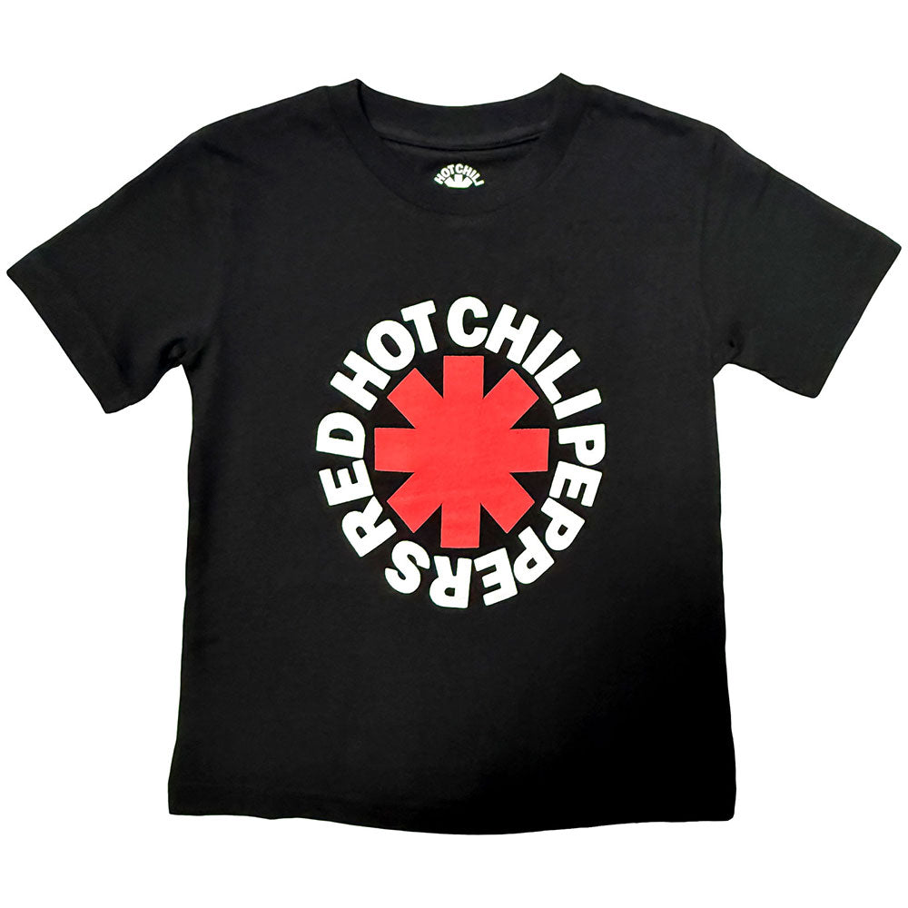Red Hot Chili Peppers Kids T-Shirt: Classic Asterisk (Black)