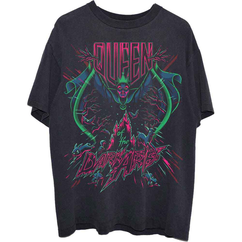 Disney Unisex T-Shirt: Snow White Queen of the Dark Arts (Black)
