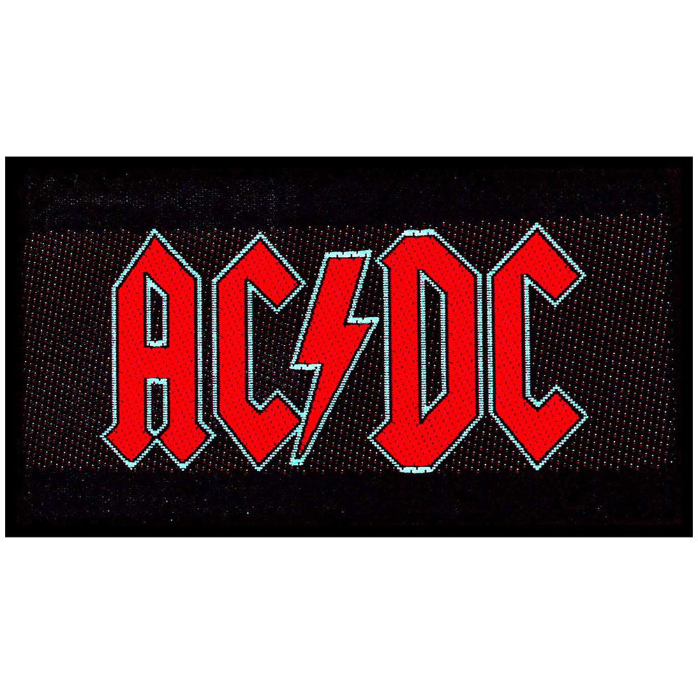 AC/DC Standard Patch: Red Logo