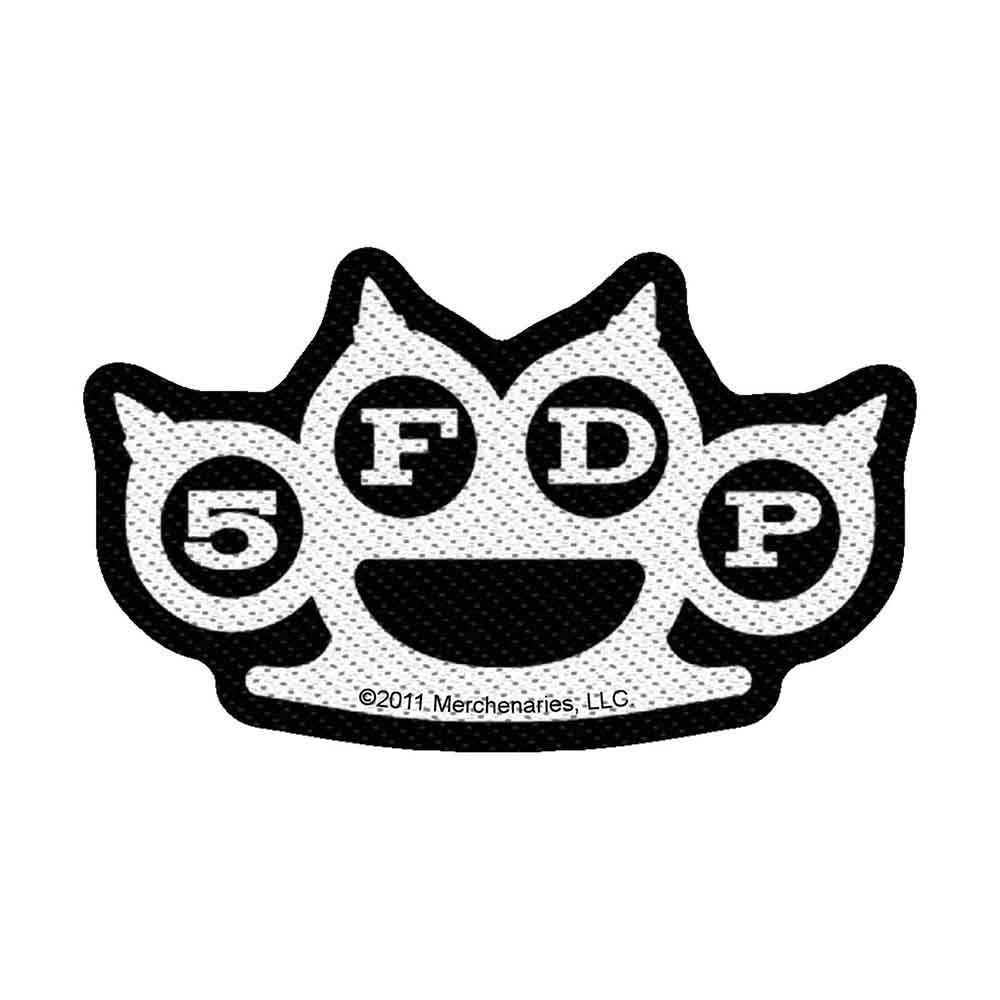 Five Finger Death Punch Standard Patch: Knuckles Cut-Out