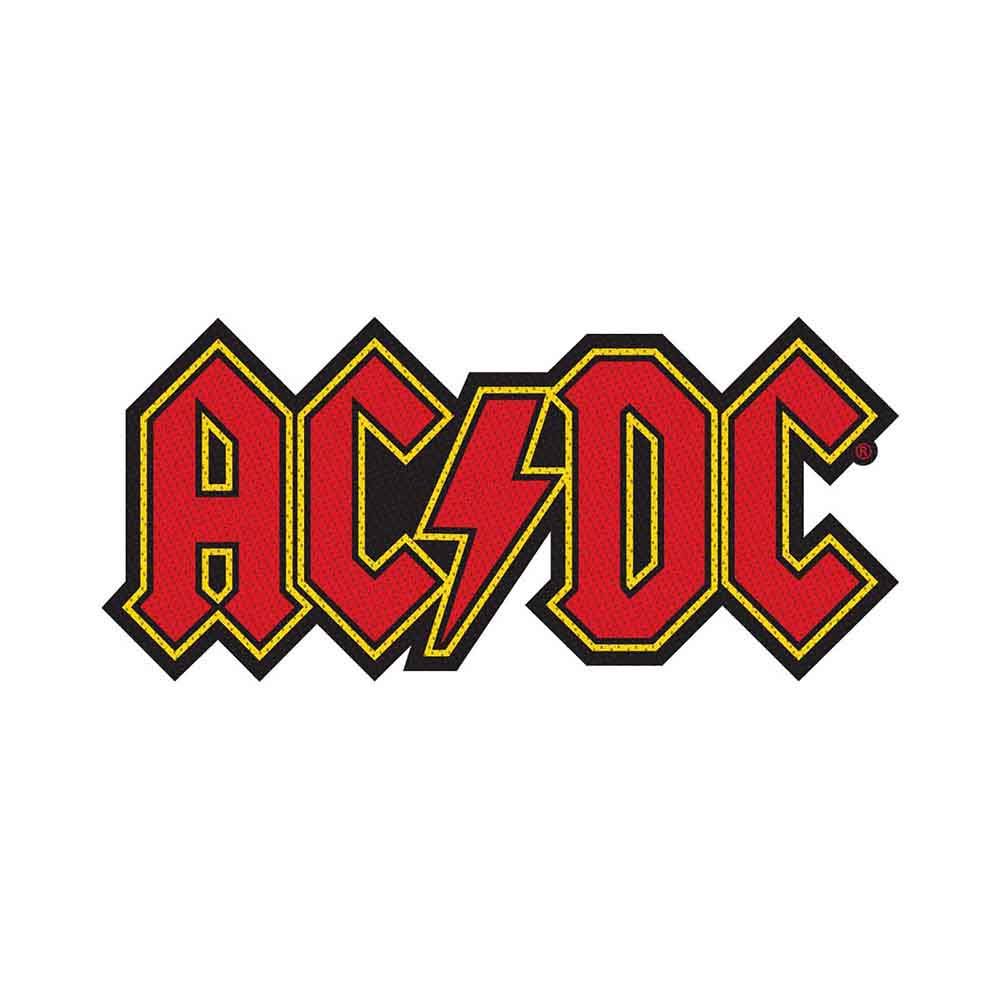 AC/DC Standard Patch: Logo Cut-Out