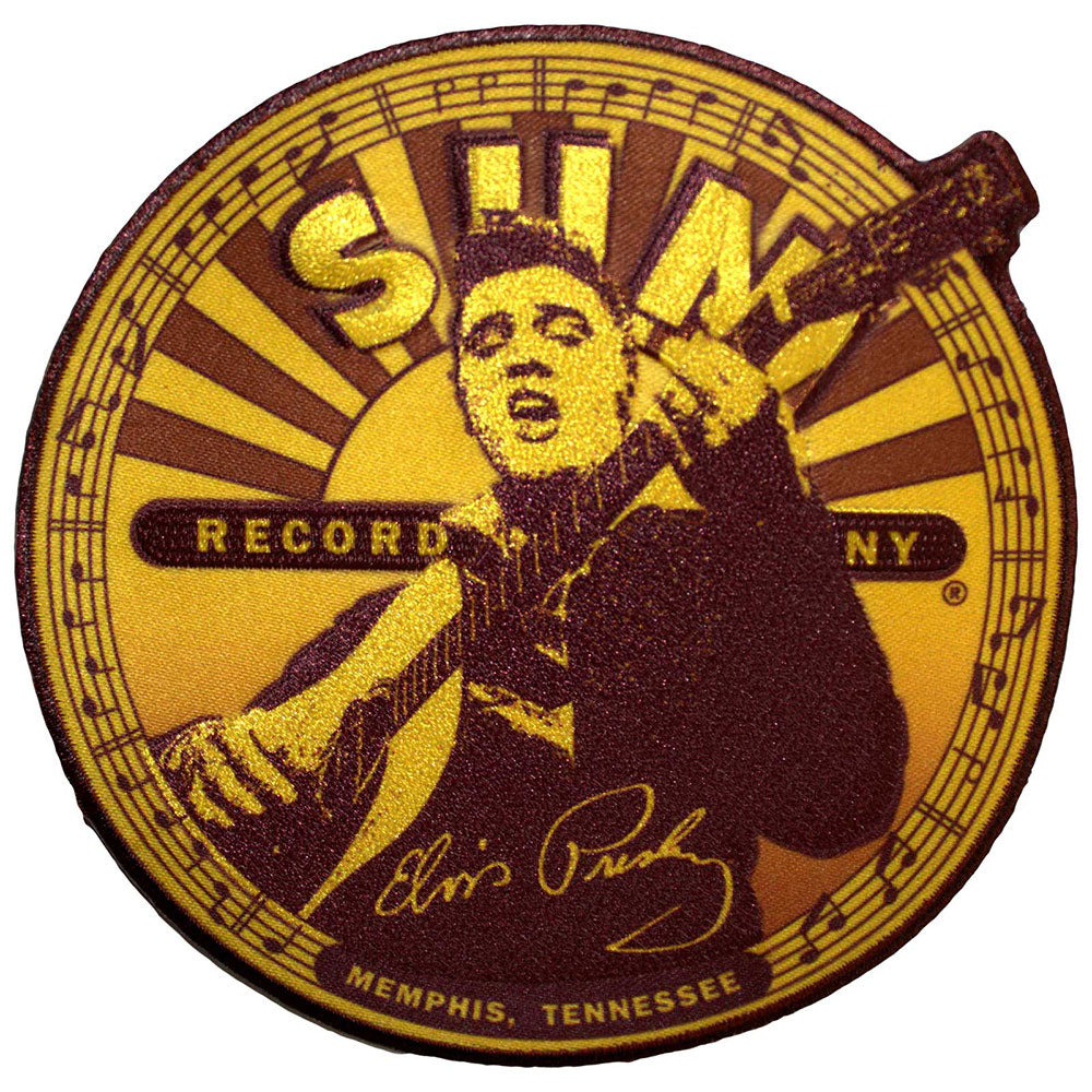 Elvis Presley Standard Patch: Elvis Label