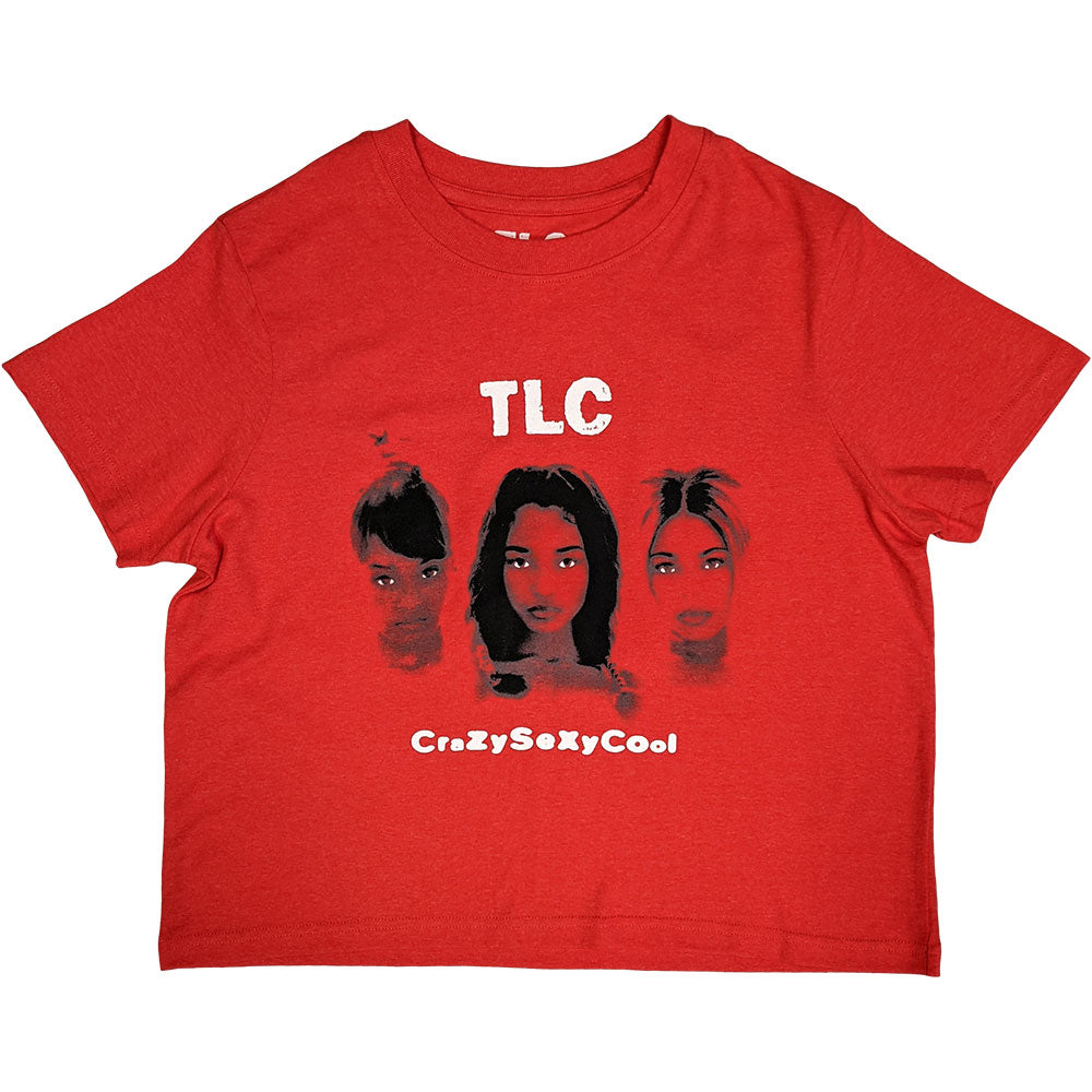 TLC Unisex Crop Top: CrazySexyCool (Red)