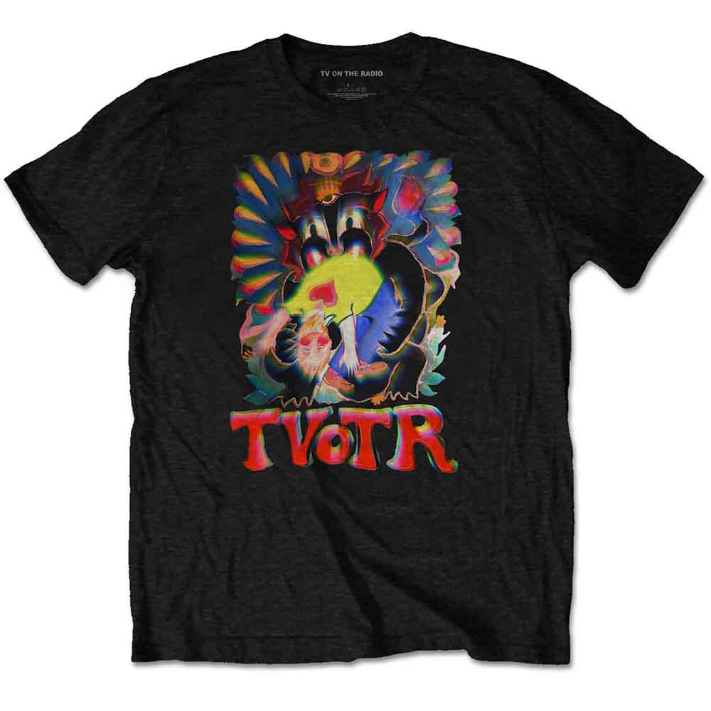 TV On The Radio Unisex T-Shirt: Psychedelic (Black)