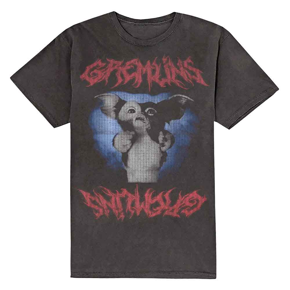 Gremlins Unisex T-Shirt: Gizmo Graphic (Black)