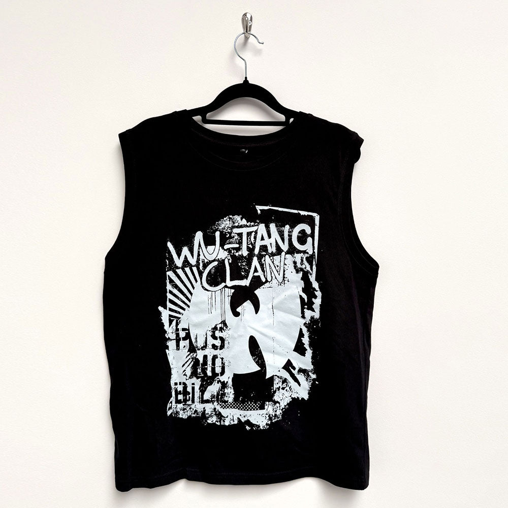 Wu-Tang Clan Unisex Tank T-Shirt: Graffiti (Black)