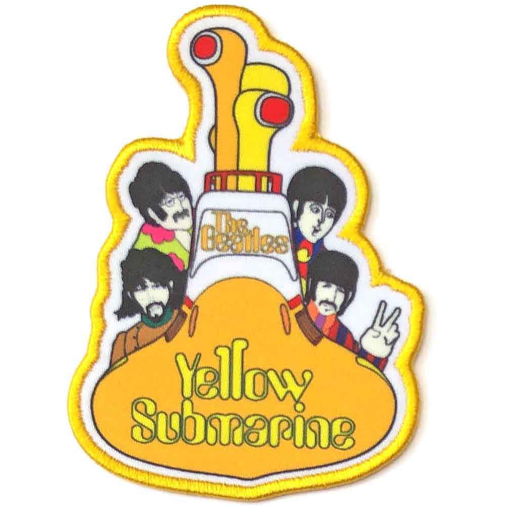 The Beatles Standard Patch: Yellow Submarine All Aboard