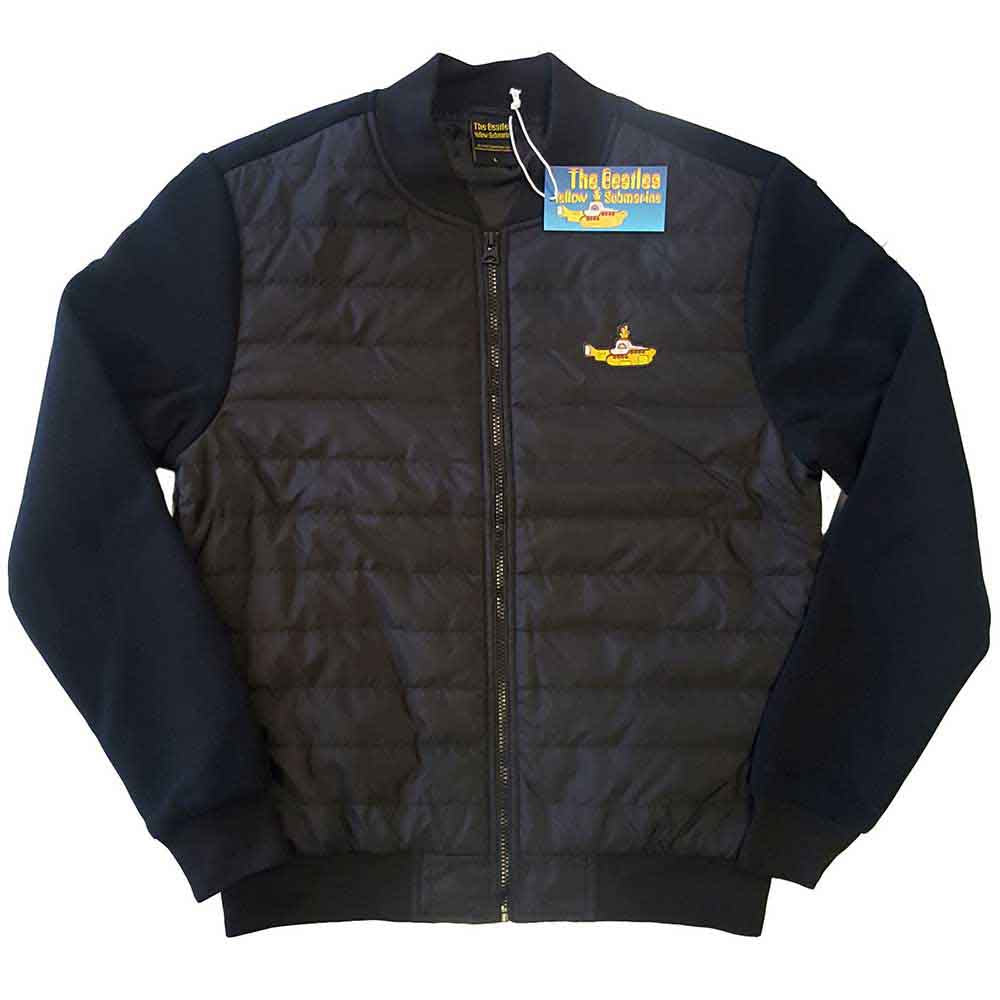 The Beatles Unisex Quilted Jacket: Yellow Submarine (Black)