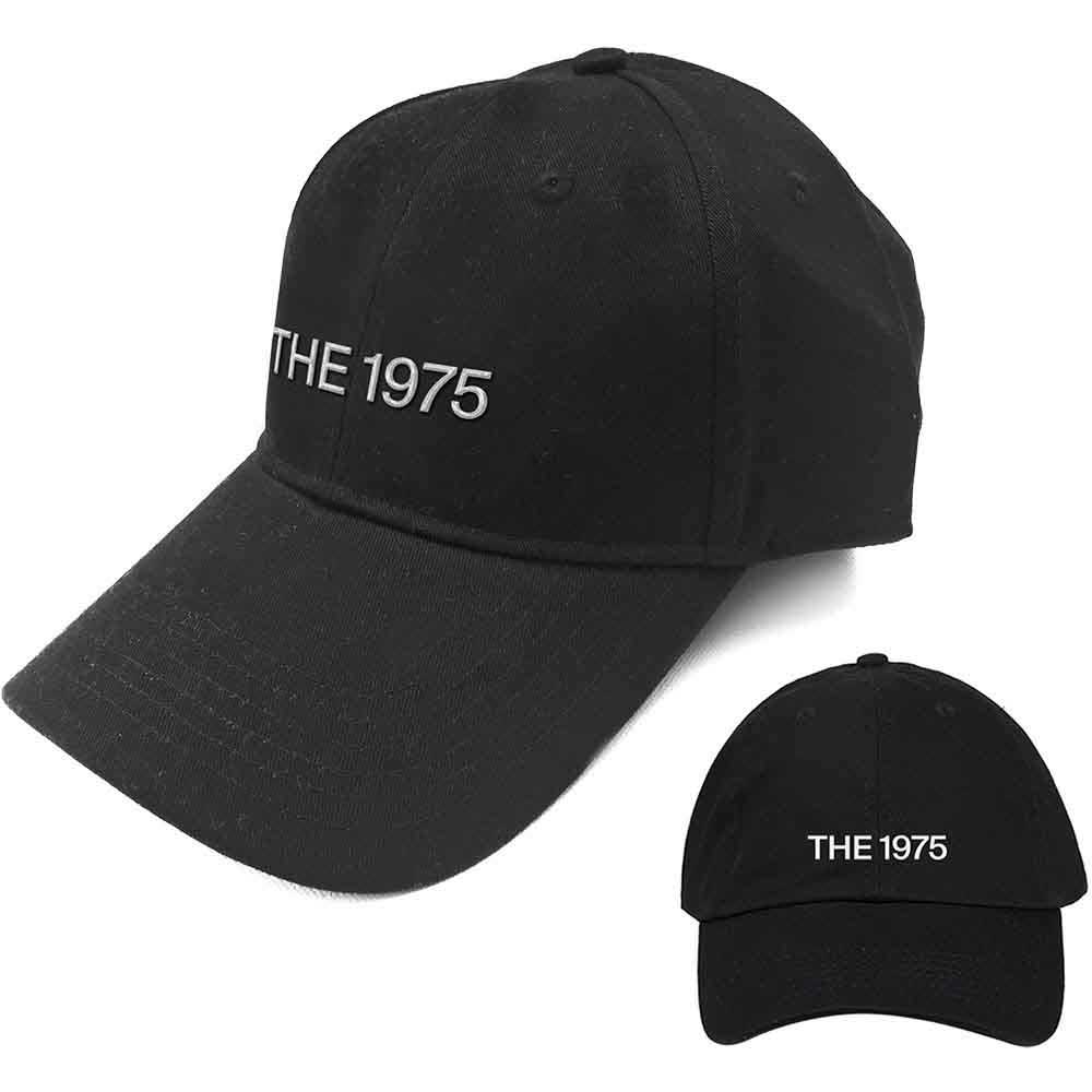 The 1975 Unisex Baseball Cap: Logo (Black)